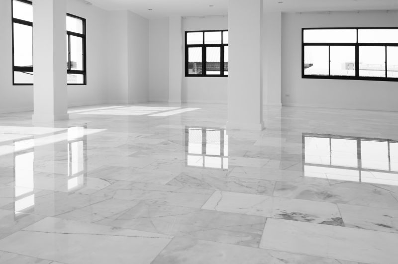 Marble Tile Floor Installation detail